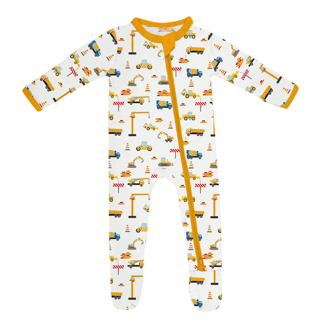 Construction Two Piece Pajama Set
