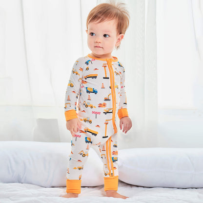 Construction Two Piece Pajama Set