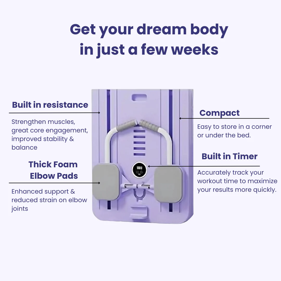 5-in 1 Multifunctional Abdominal Pilates Fitness Board