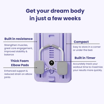 5-in 1 Multifunctional Abdominal Pilates Fitness Board